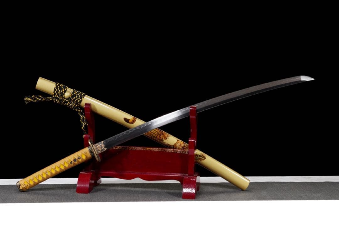 猛虎 刀装具 日本刀 武具 鑑賞刀 居合刀 模造刀 舞踊刀