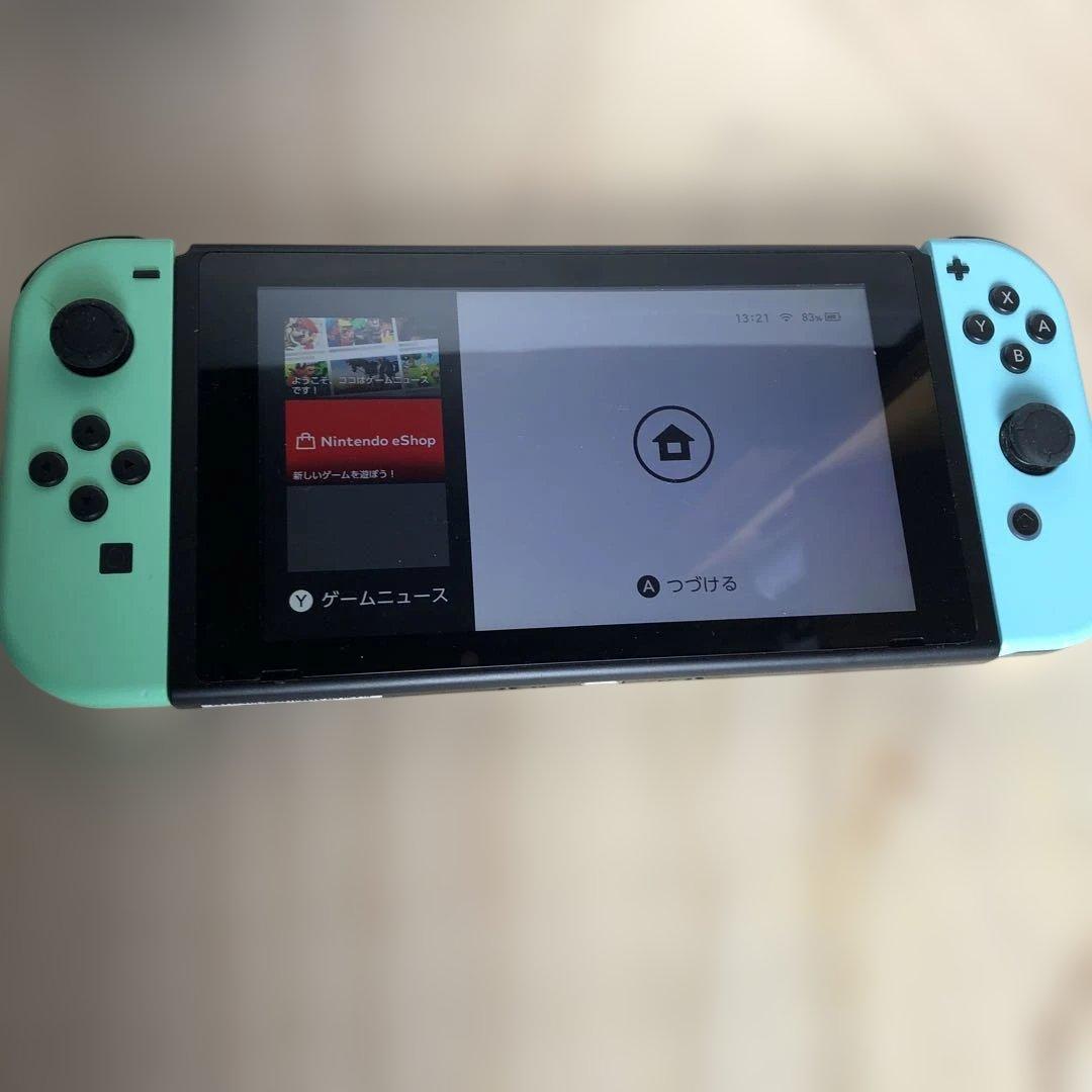 Nintendo Switch 本体　あつまれ どうぶつの森Ver ジャンク