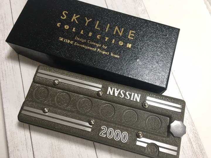 スカイラインGT-R Zippo コレクション ヘッドカバーケース入り4点セット