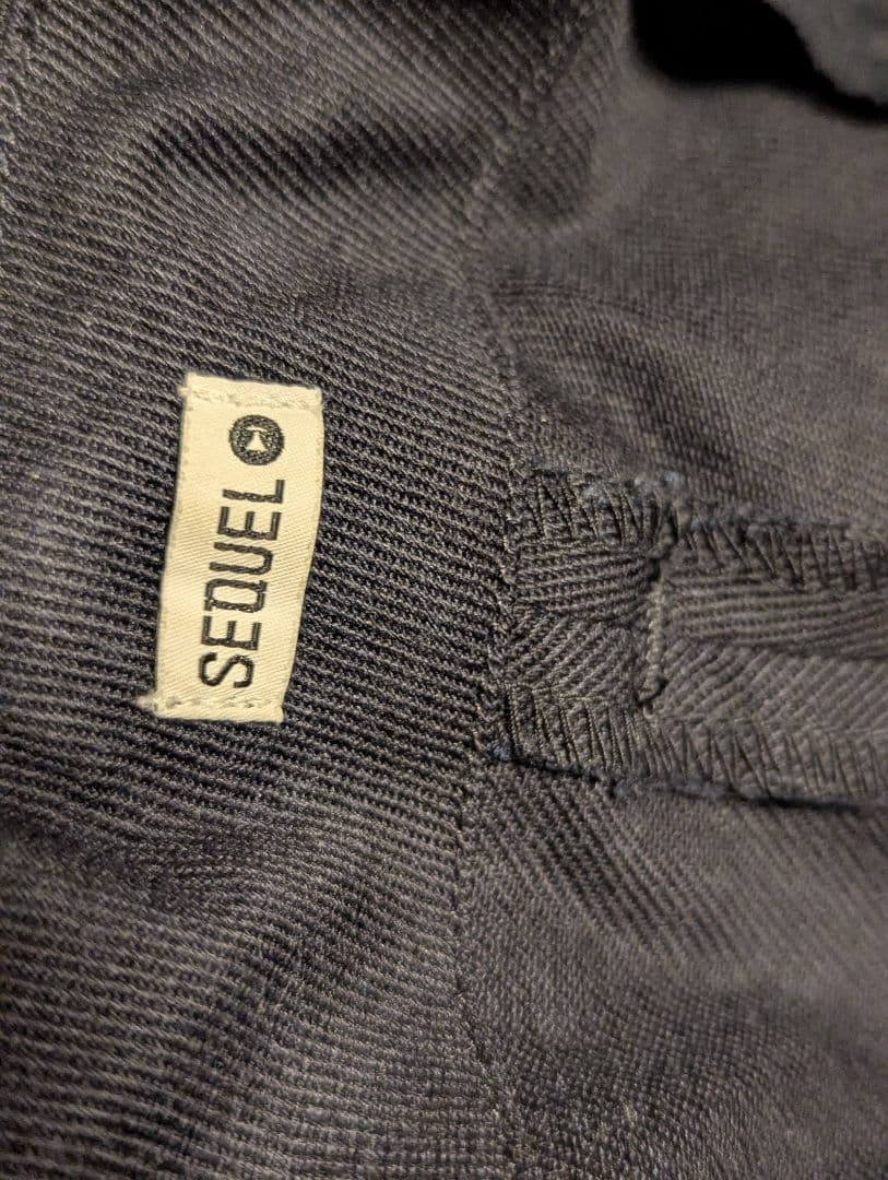 SEQUEL : TYPE-F 黒 NV チノパン