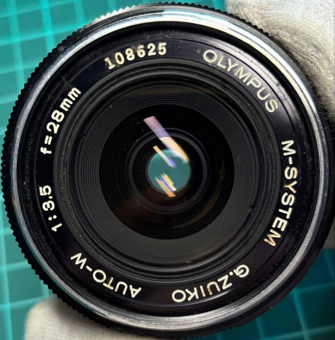 ★ OLYMPUS M-1 + \"M-SYSTEM\" 広角レンズレンズ 28mm