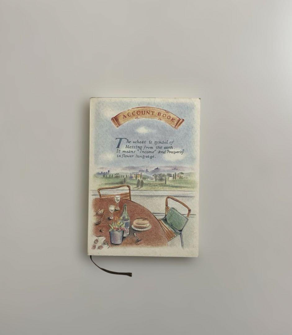 【匿名配送】未使用ACCOUNT BOOK アカウントブック お小遣い帳　レア