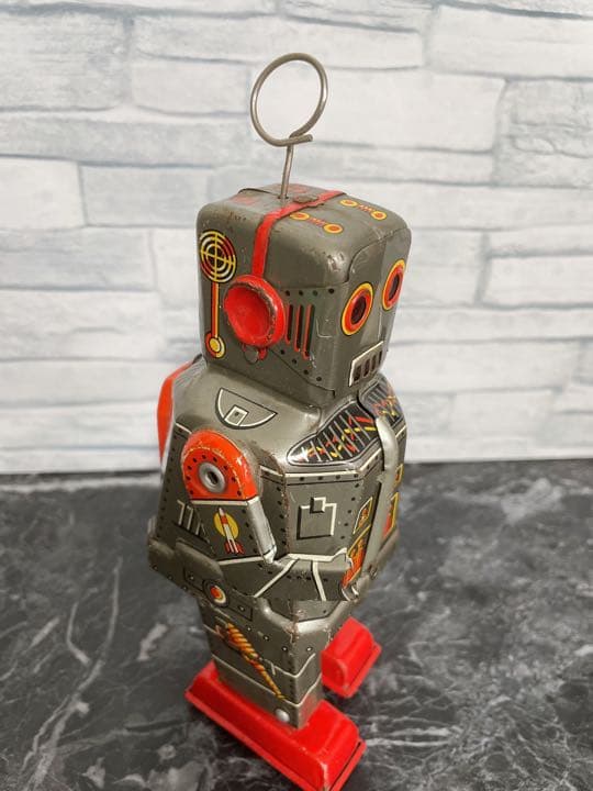 スーパーキーロボット　昭和レトロ　ブリキ