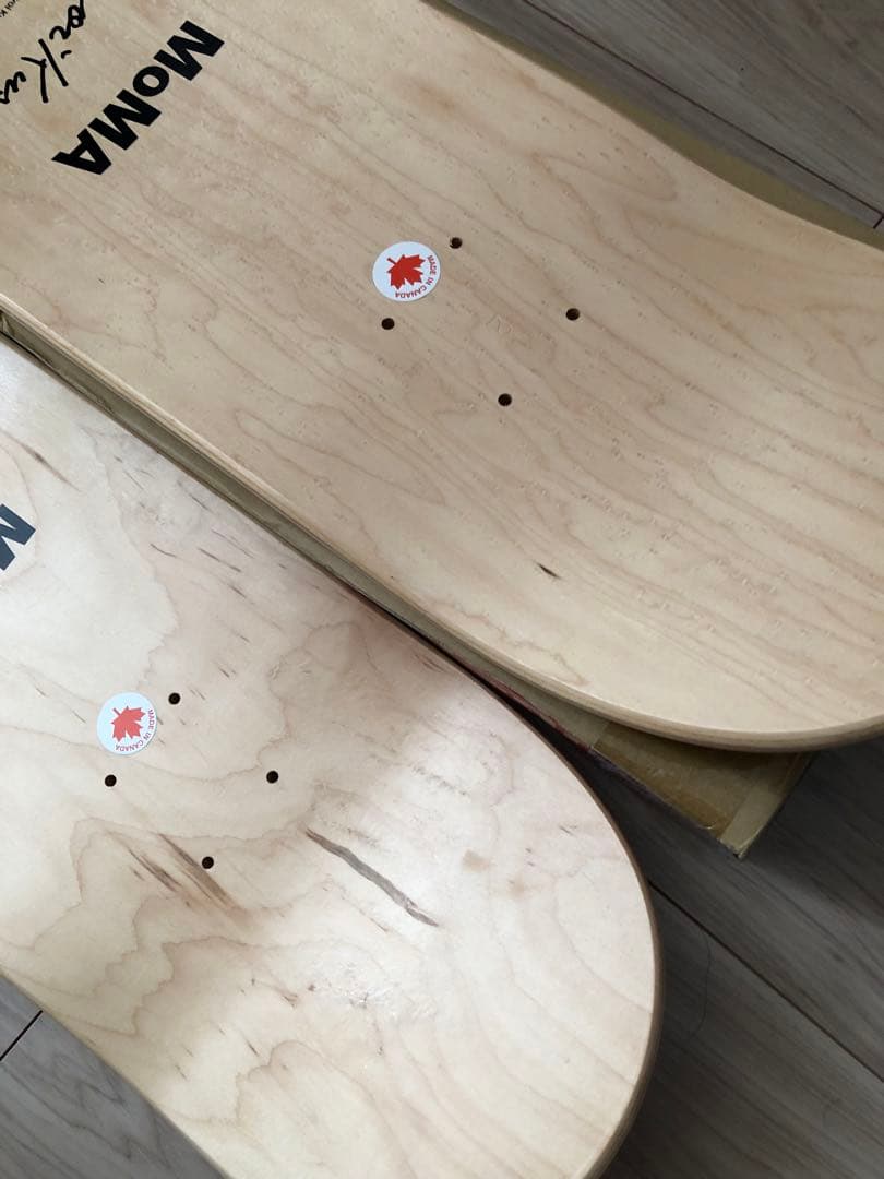 MOMA別注草間弥生スケードボード2種セット