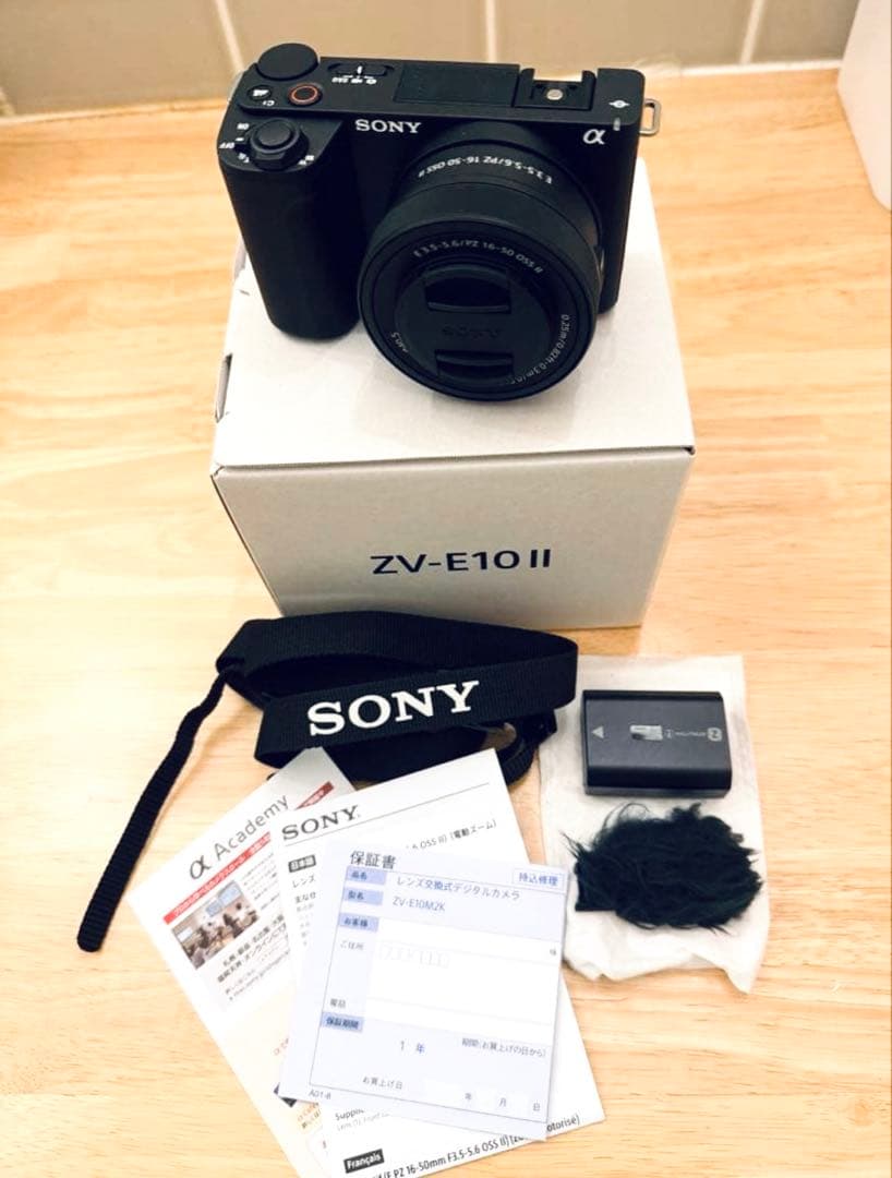 SONY ZV-E10 II ミラーレスカメラ
