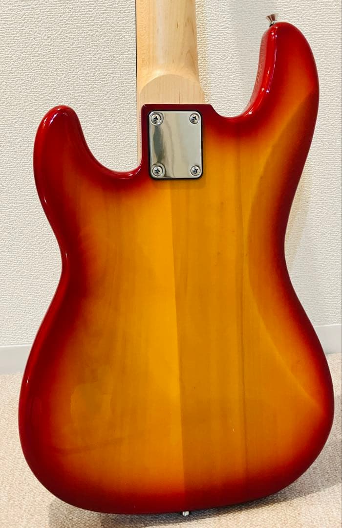 ◎woofy bass woo5 5弦PB チェリーサンバースト 状態良好です◎