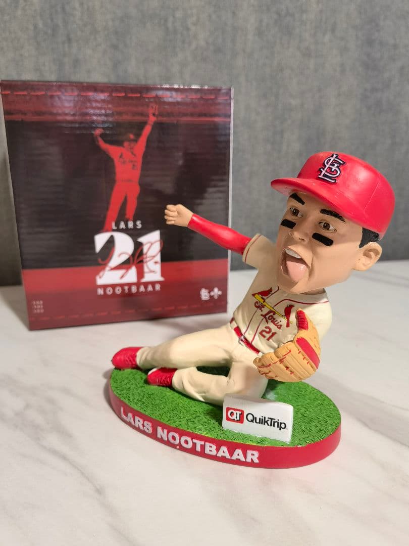 2024/9/20 カージナルス球場限定 ラーズ ヌートバー ボブルヘッド ①