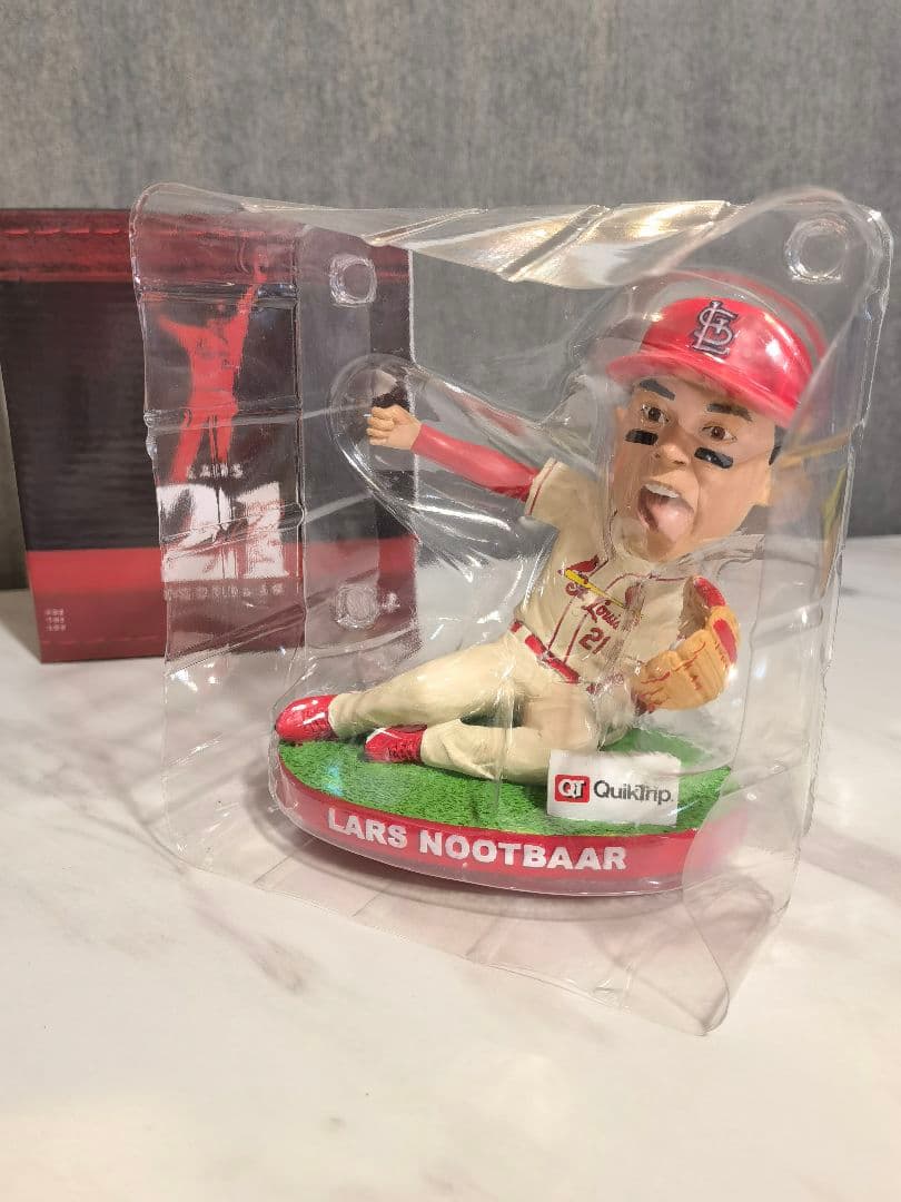 2024/9/20 カージナルス球場限定 ラーズ ヌートバー ボブルヘッド ①