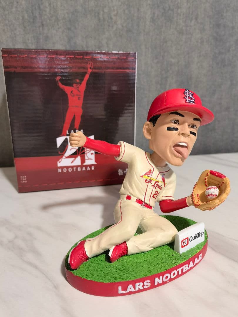 2024/9/20 カージナルス球場限定 ラーズ ヌートバー ボブルヘッド ①