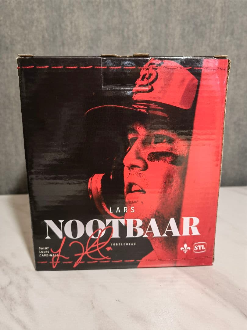2024/9/20 カージナルス球場限定 ラーズ ヌートバー ボブルヘッド ①