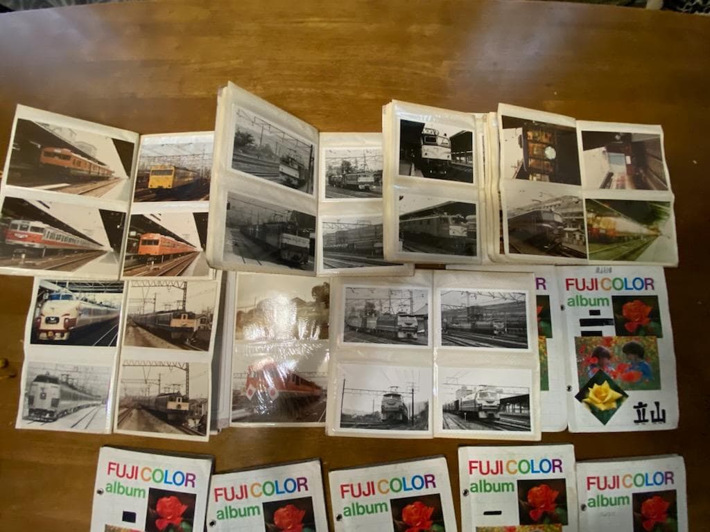 鉄道写真 (1985年前後) 出品者撮影　L版約190枚