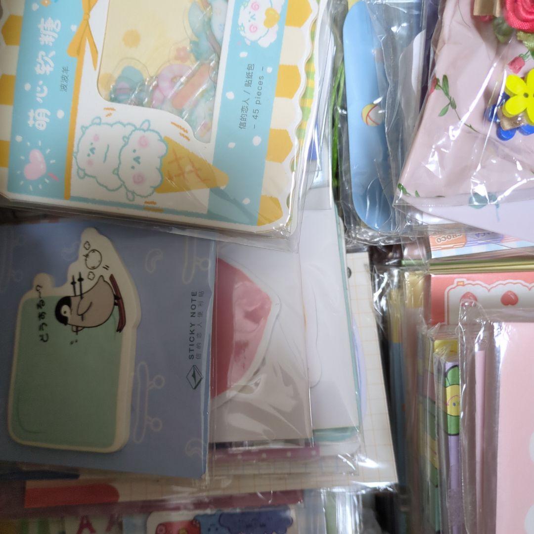 在庫セール メモ帳 ふせん シール クリップ マステ レタセ クリアファイル