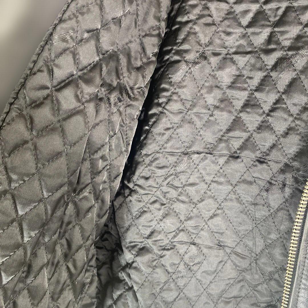 美品　ハーレーダビッドソン　シングル ライダージャケット　レザージャケット 黒