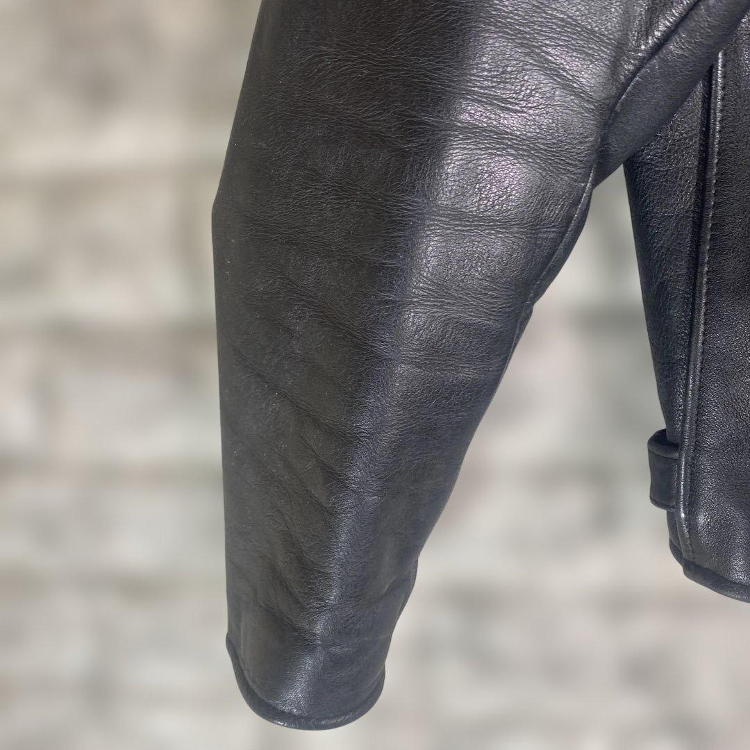 美品　ハーレーダビッドソン　シングル ライダージャケット　レザージャケット 黒