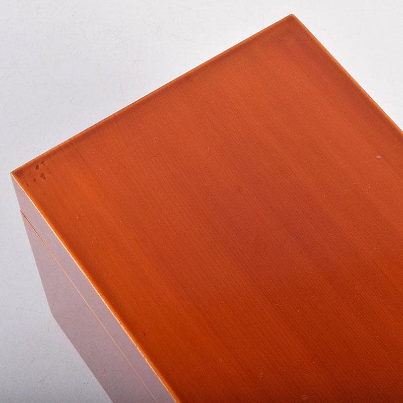 茶道具　春慶塗　利休茶箱　棗　黒楽茶碗など　七点　一式　M　R9432