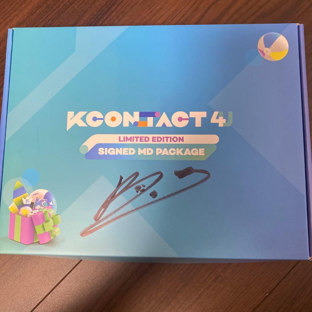KCONTA4 SIGNED MD PACKAGE 限定版 ムンビンサイン付き