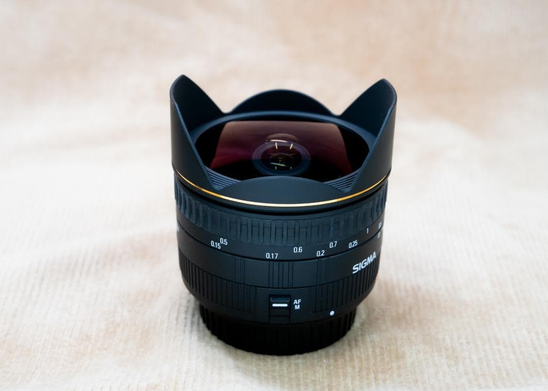 レンズ(単焦点) Sigma 15mm F2.8 EX DG Fisheye for CANON