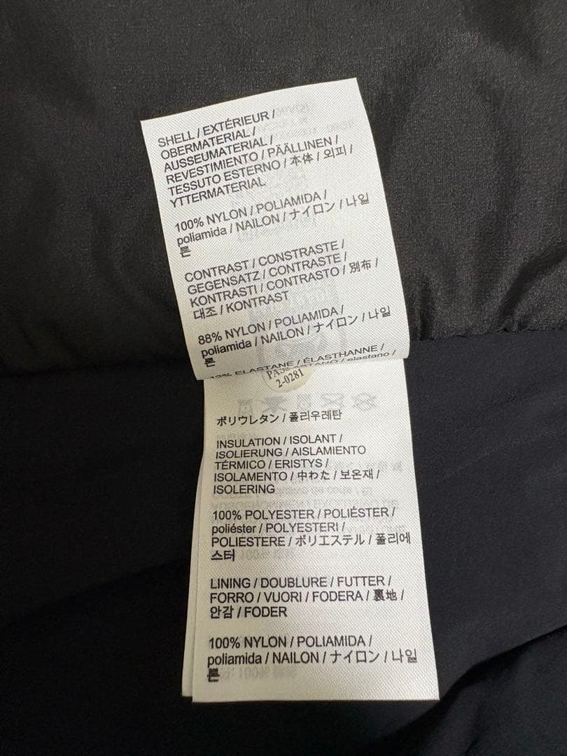 ARC'TERYX ATOM SV JACKET Black Sサイズ 2025