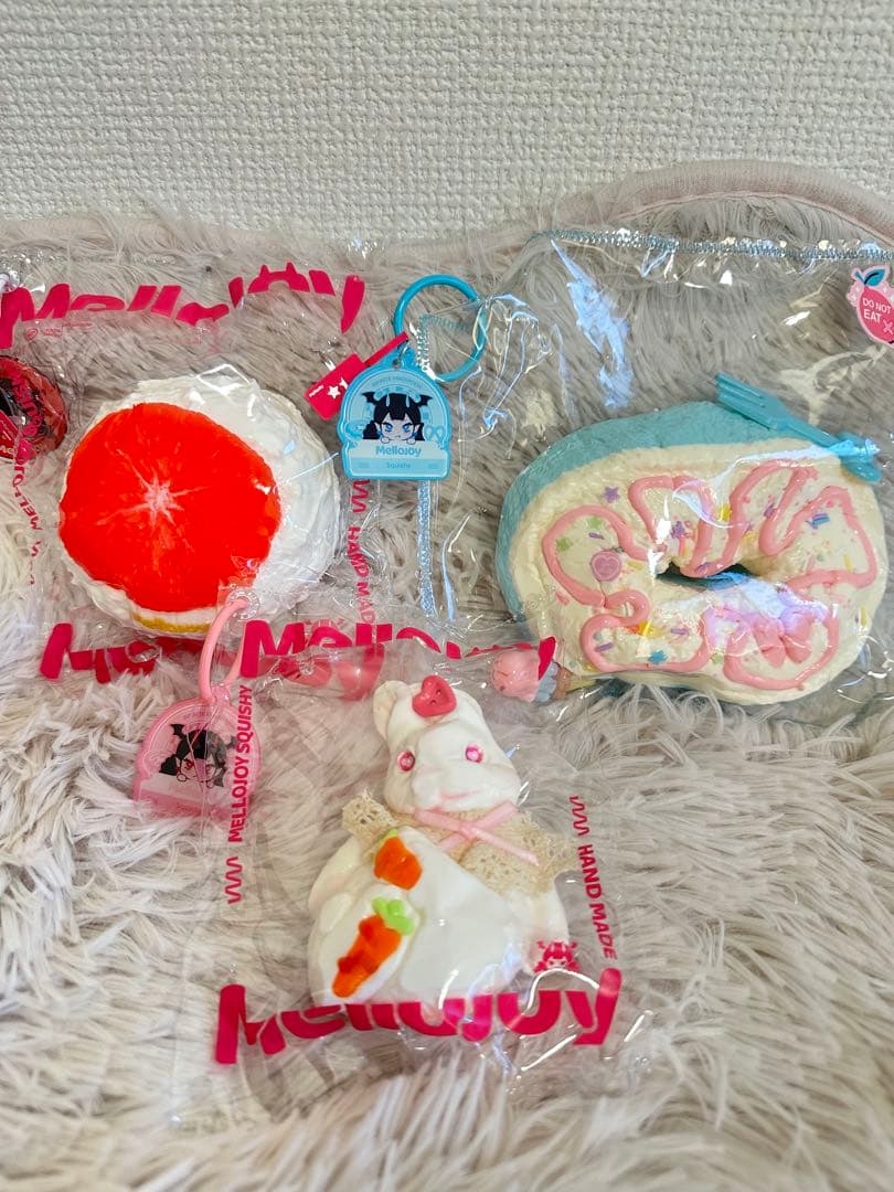 メロジョイ　大福　ドーナツ　アニマル　3点セット