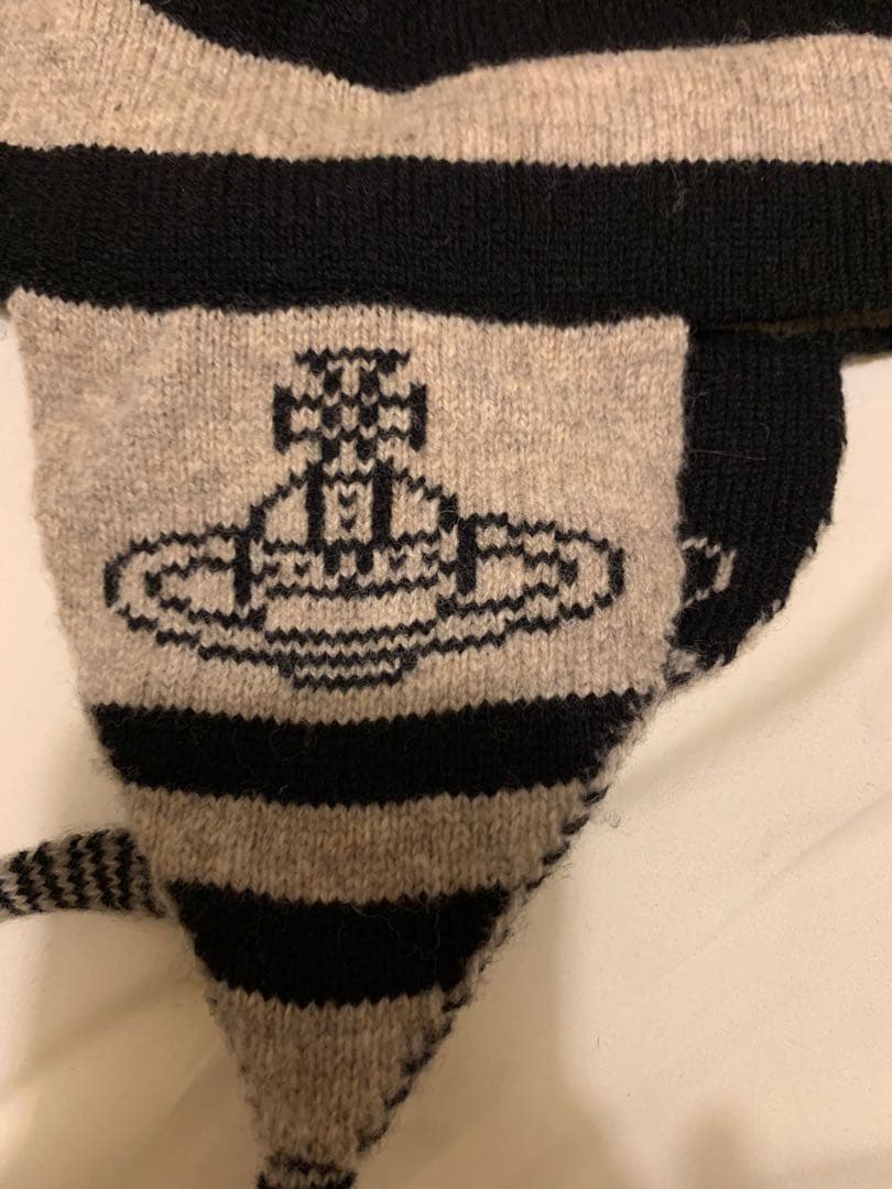 ビビアンウエストウッド ニット帽 グレー