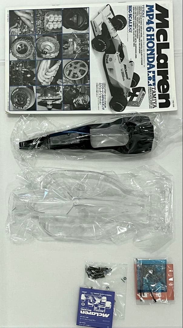 MacLaren MP4/6 HONDA 1/12 TAMIYAセナ人形付限定品