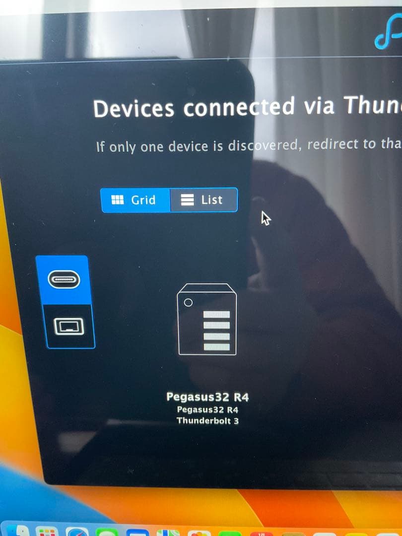 外付けハードディスク・ドライブ PROMISE Pegasus32 R4 16TB HDD 40Gbps TB3