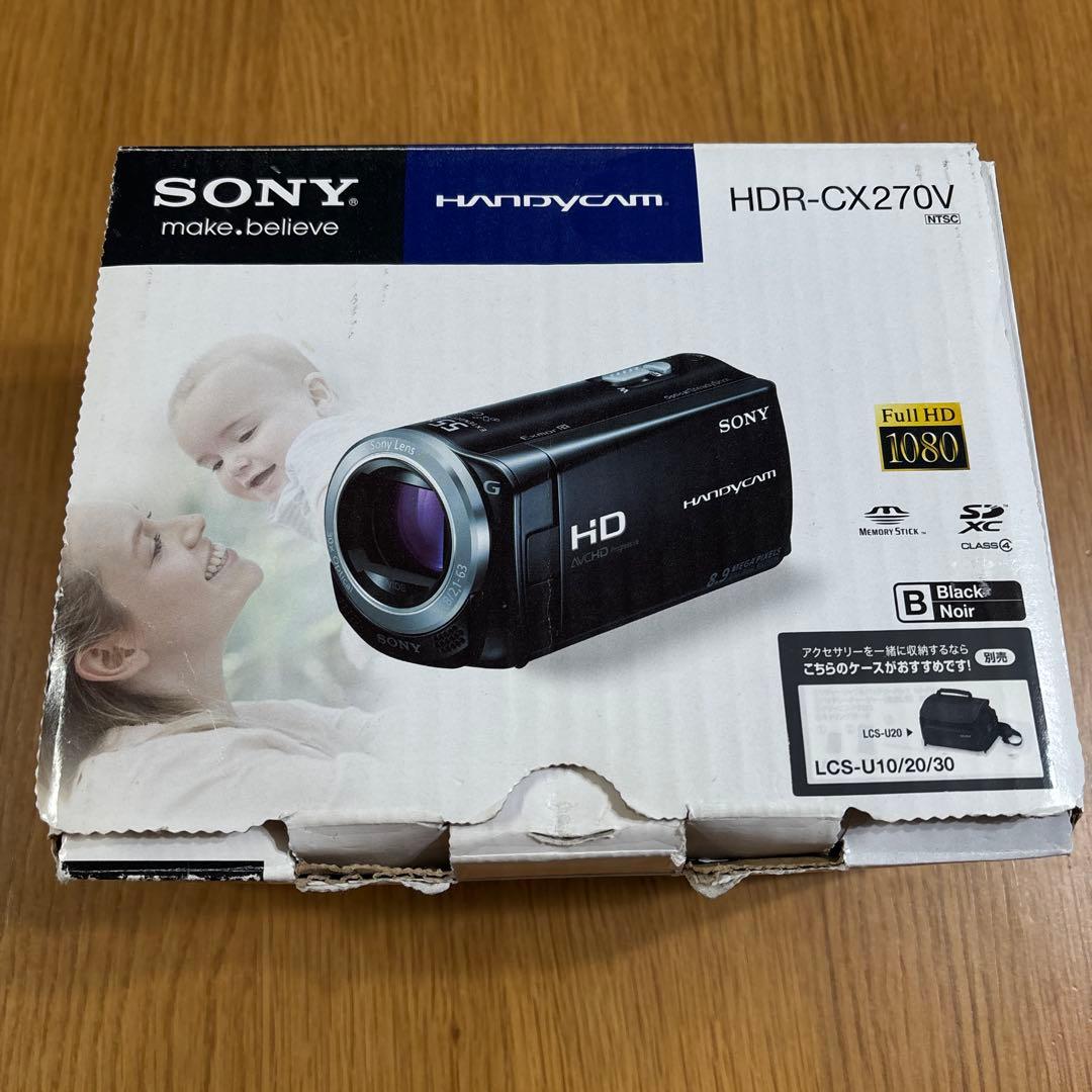 SONY HDR-CX270V ビデオカメラ本体