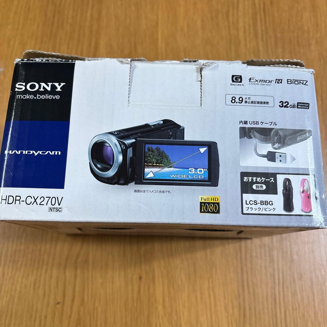 SONY HDR-CX270V ビデオカメラ本体