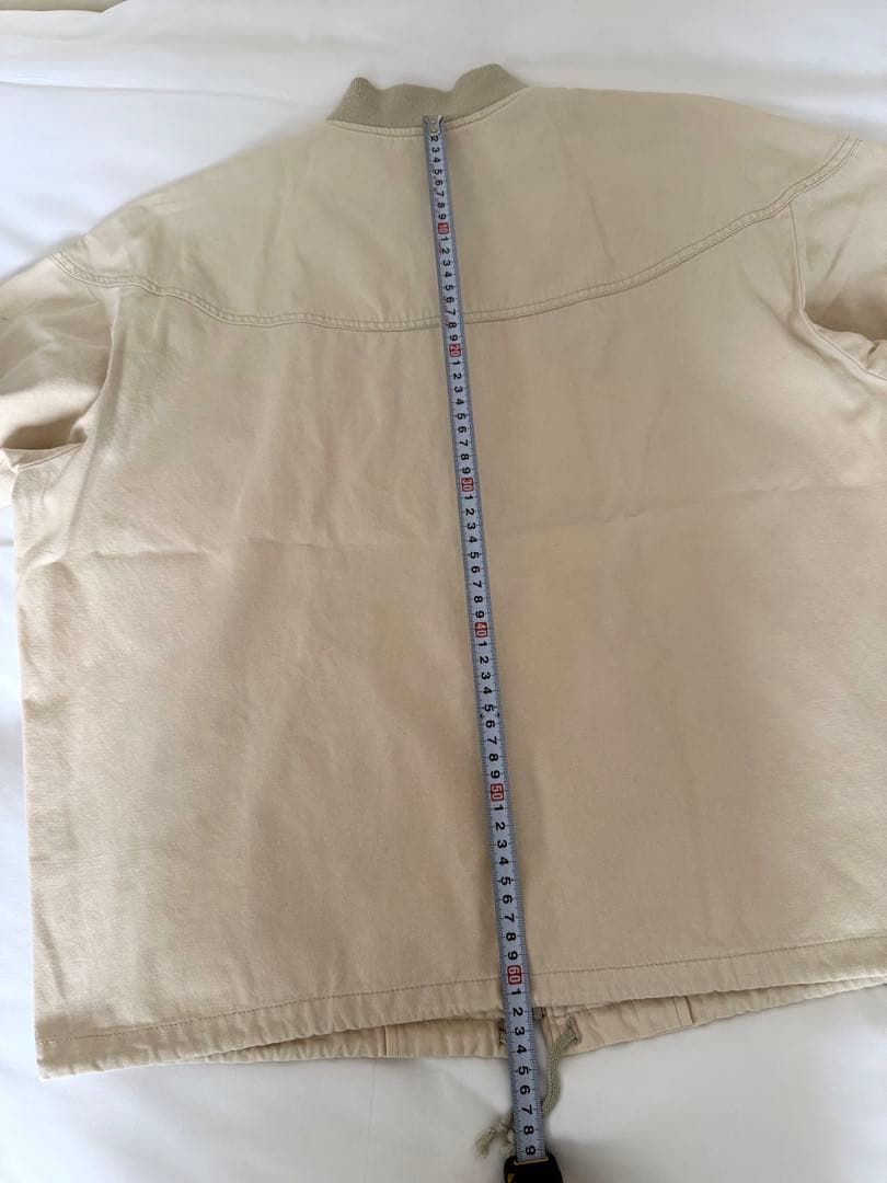 90s GOODENOUGH キャップショルダージャケット ベージュ S