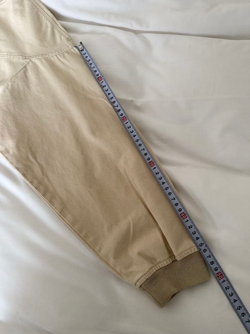 90s GOODENOUGH キャップショルダージャケット ベージュ S