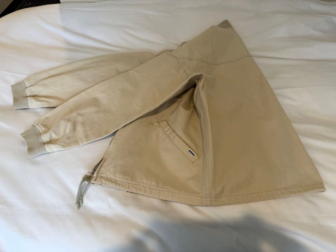 90s GOODENOUGH キャップショルダージャケット ベージュ S