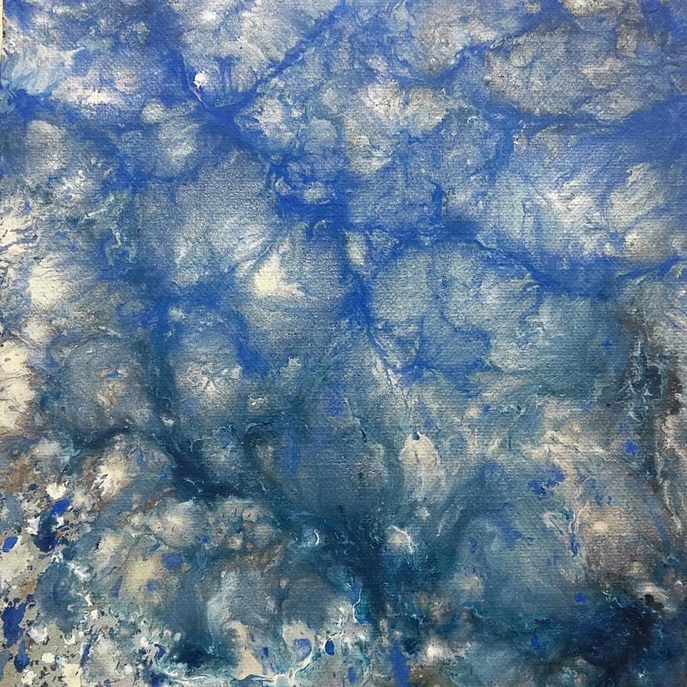 内野隆文　抽象画　ペインティング　絵画　SM（サムホール）　現代美術　アート作品