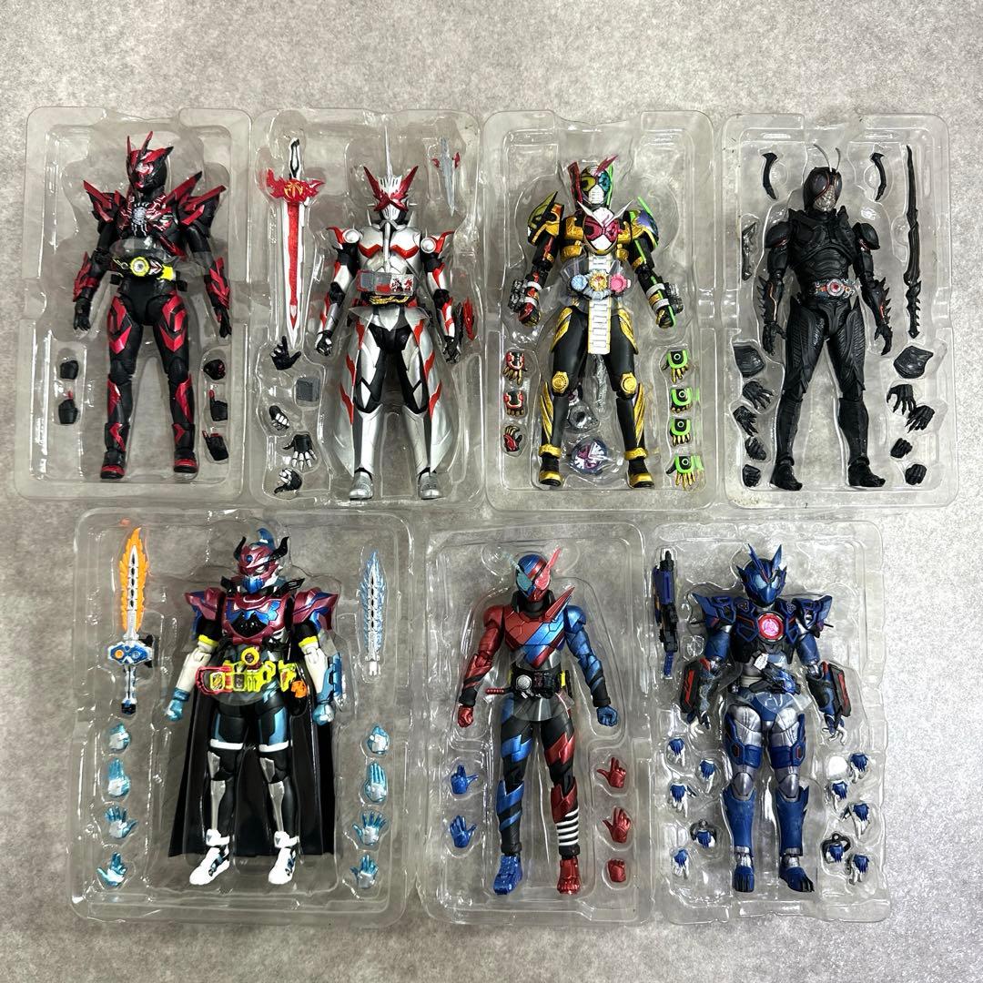 ※現状品 仮面ライダー S.H.Figuarts 7体セット まとめ