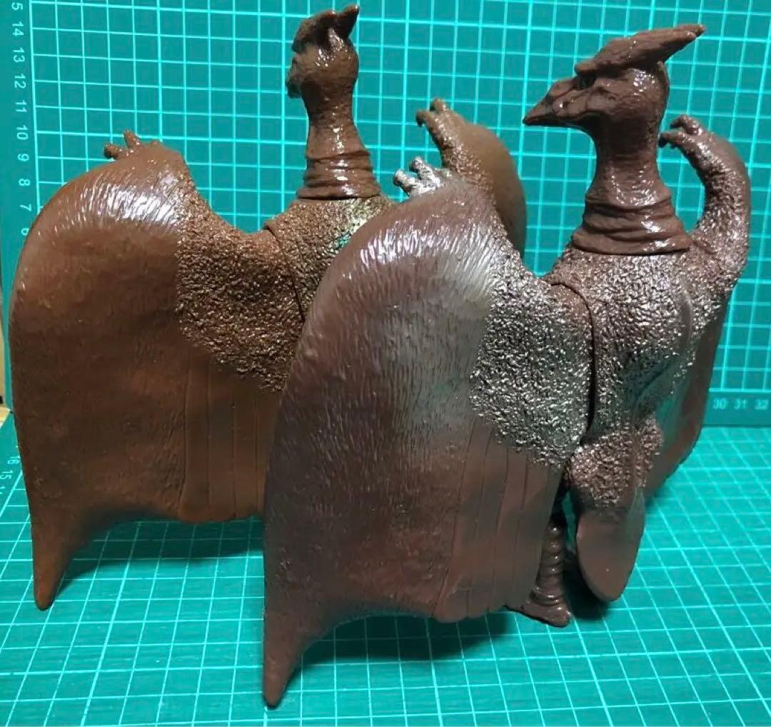 ラドンタグ付き★2体セット★1995年歴代怪獣ボックス　バンダイJAPAN 金銀