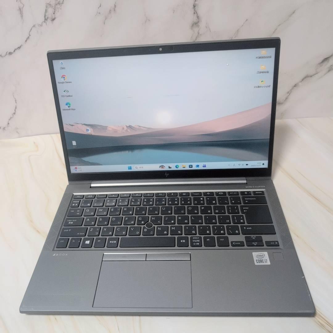 HP Zbook14 FireflyG7 i7/16GB/SSD512/カメラ