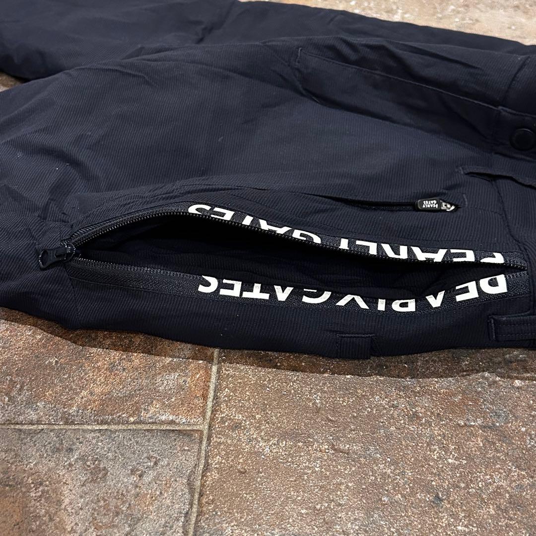 PEARLY GATES 中綿パンツ ネイビー ジップロゴ　小さいサイズ