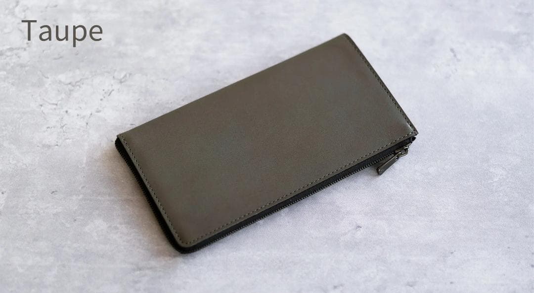 【極薄長財布】il modo Air トープ Taupe 右利き用STATUSY