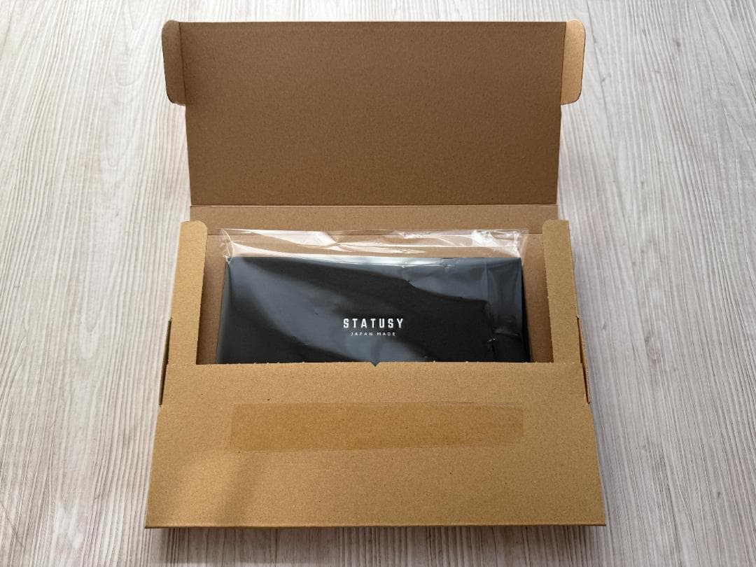 【極薄長財布】il modo Air トープ Taupe 右利き用STATUSY