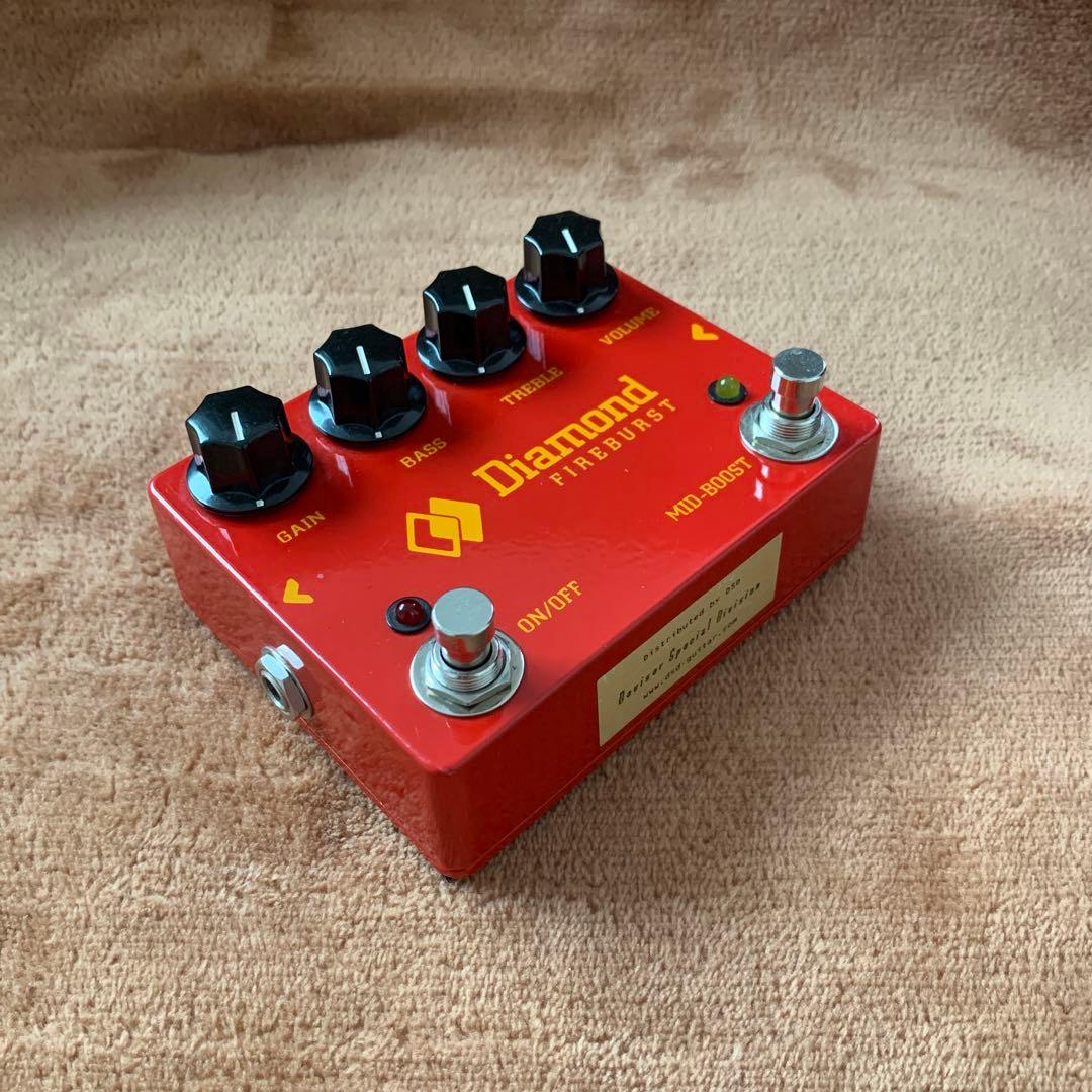 ギター DIAMOND Guitar Pedal FIRE BURST