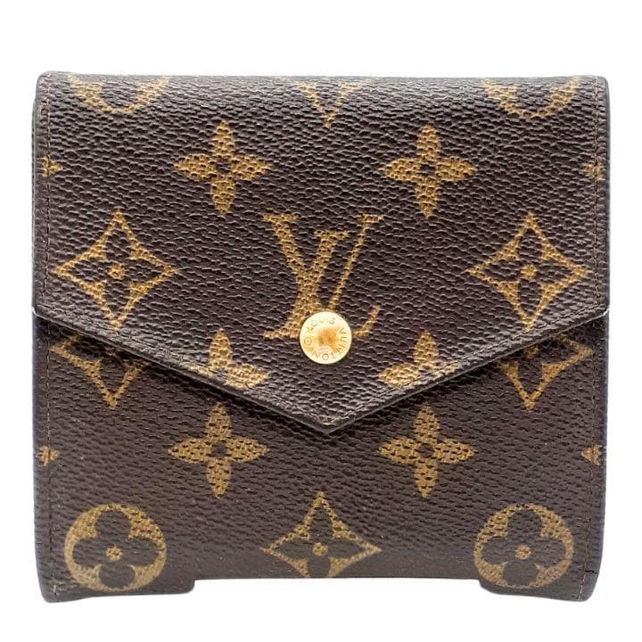✨ルイヴィトン✨モノグラム Wホック 二つ折り財布