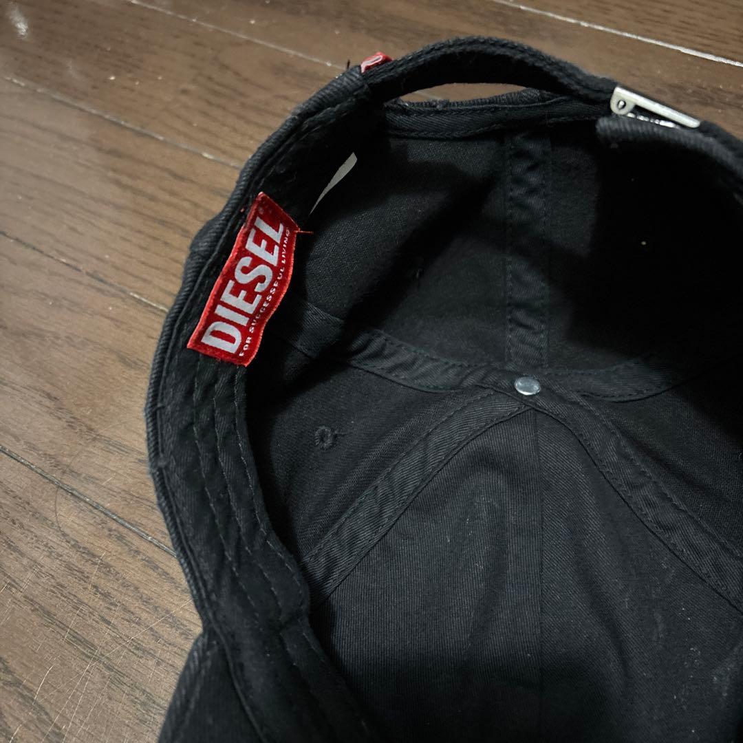 DIESEL ブラック キャップ