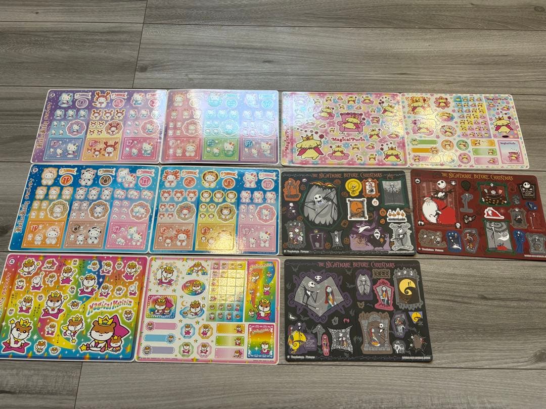 サンリオ　ディズニー　シール