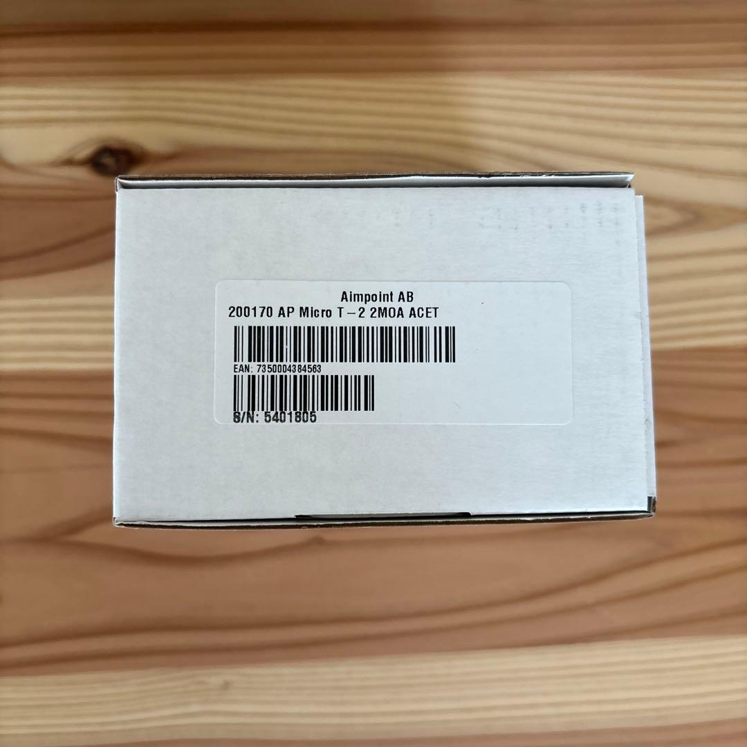 【実物】Aimpoint Micro T-2(200170)