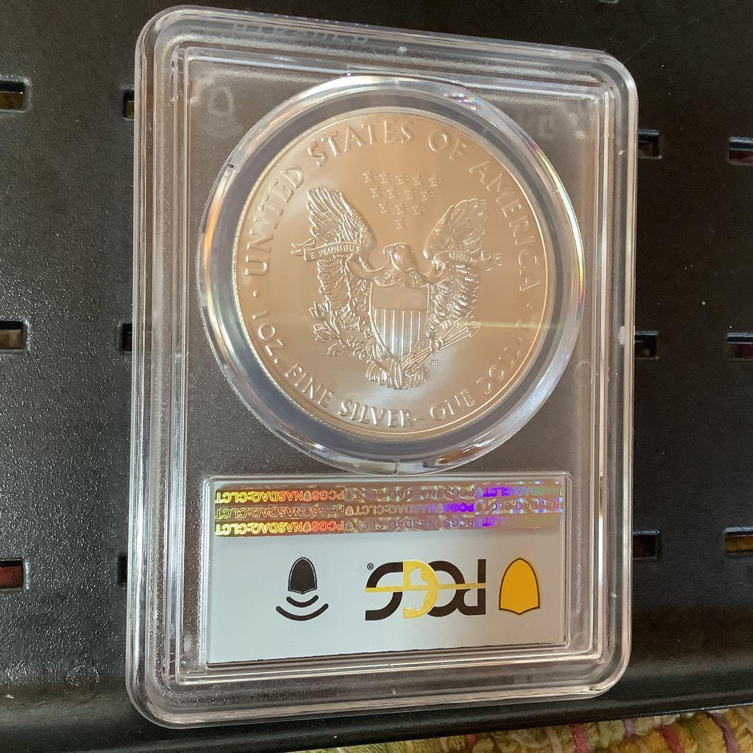 イーグル銀貨1oz 2021年 PCGS MS70
