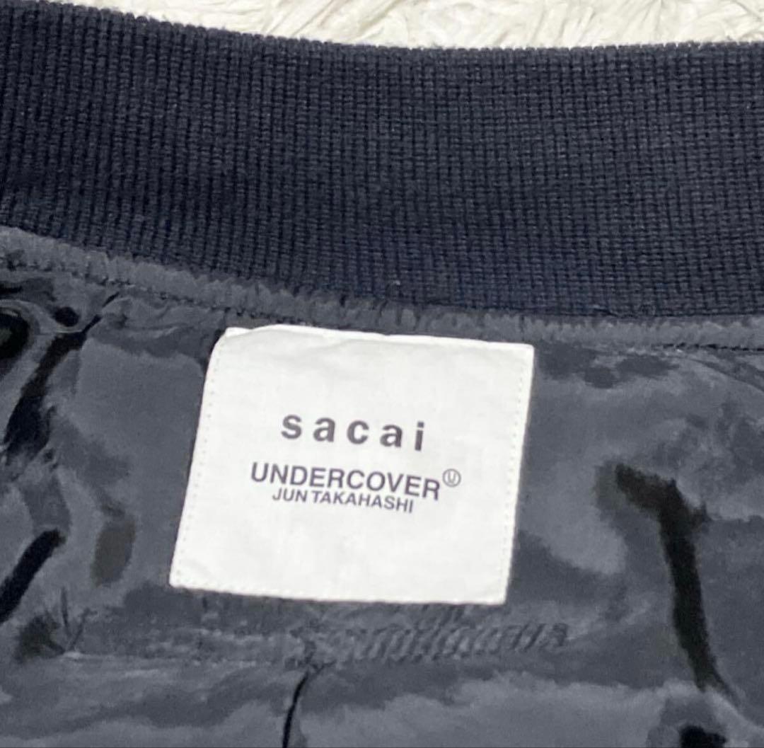 sacai UNDERCOVER ブルゾン　MA-1 サカイ　アンダーカバー