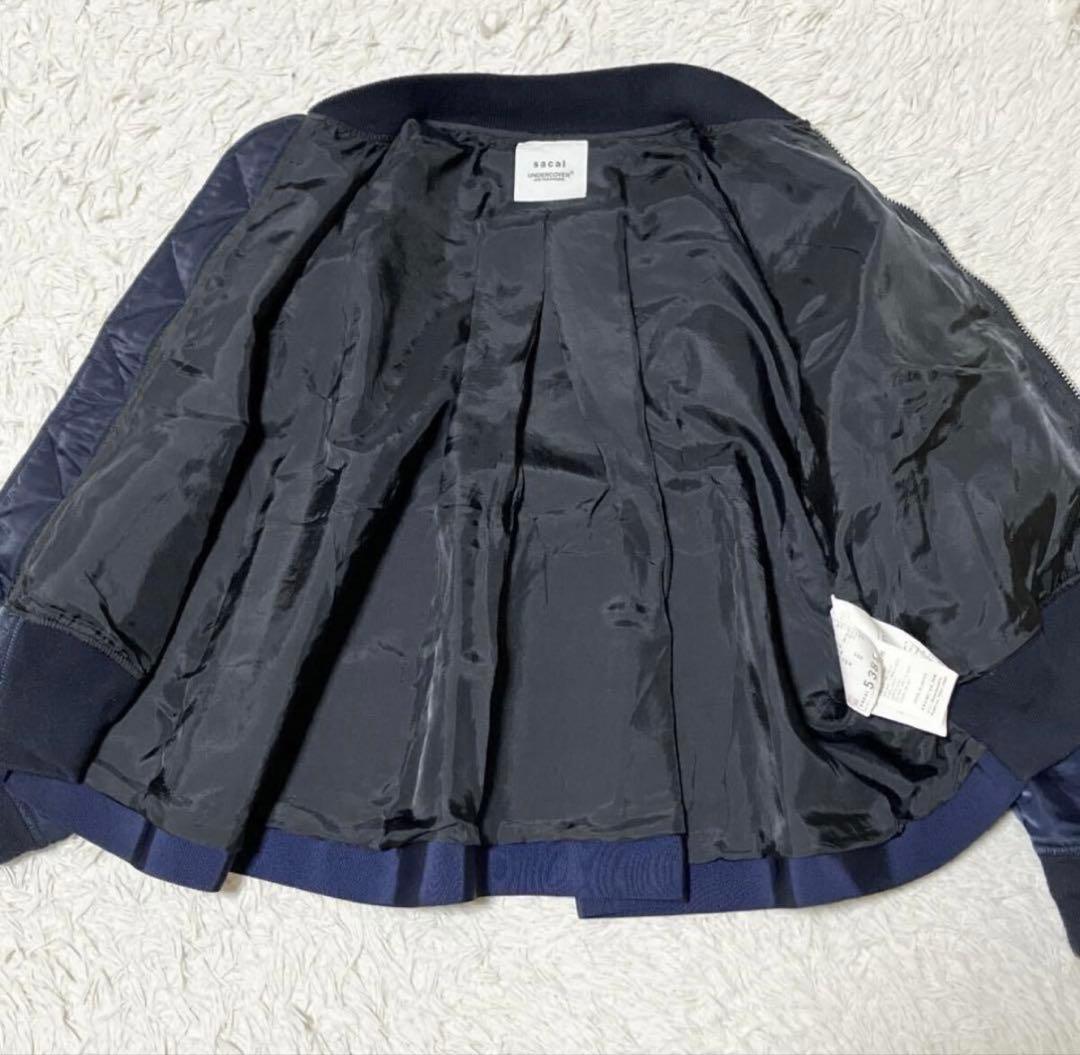 sacai UNDERCOVER ブルゾン　MA-1 サカイ　アンダーカバー