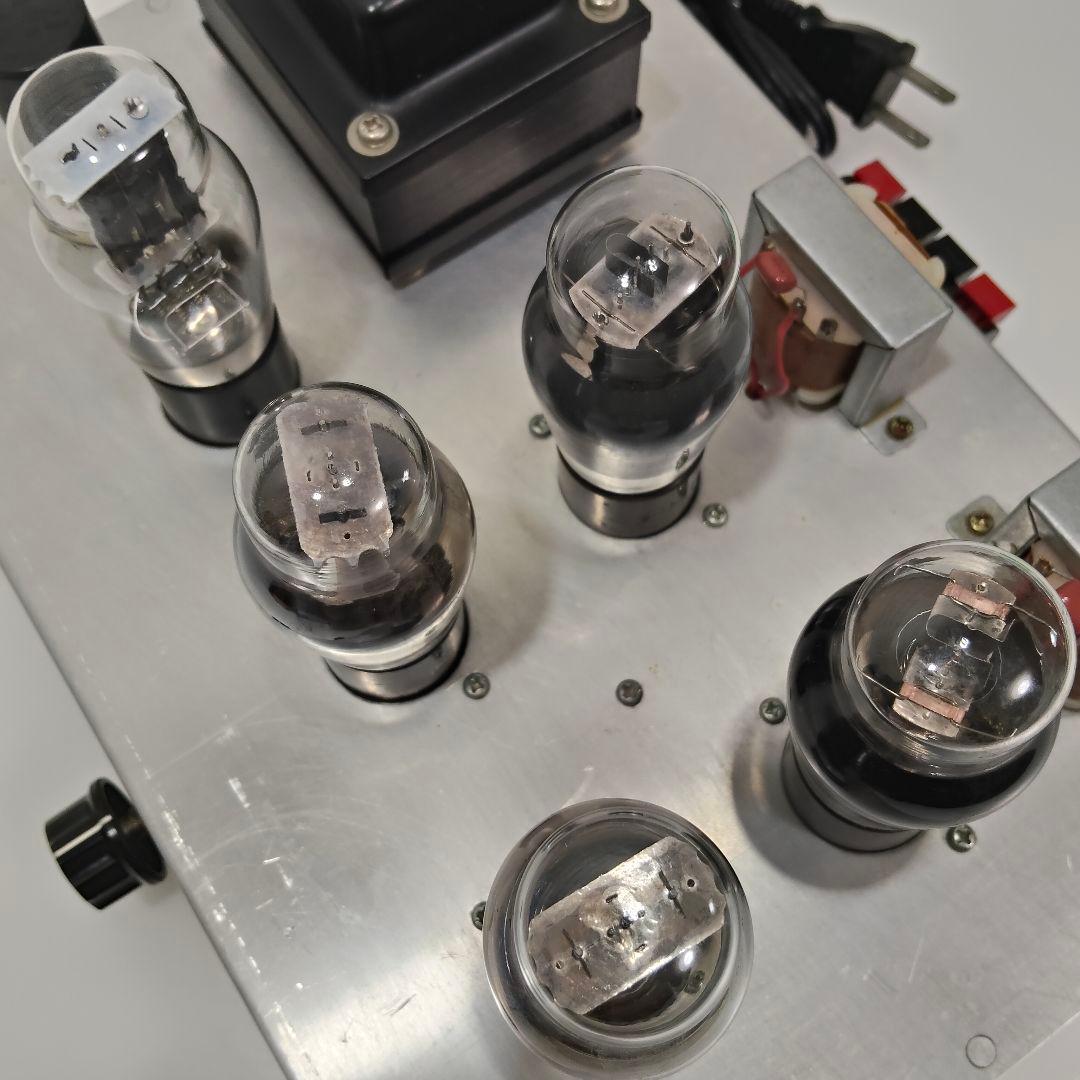 自作 真空管 パワーアンプ 動作品