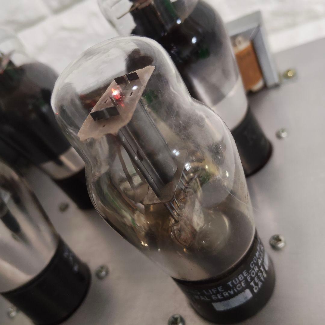 自作 真空管 パワーアンプ 動作品