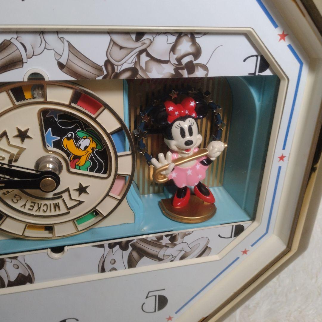 セイコー Disney Time FW695G 掛時計 カラクリ時計 八角形