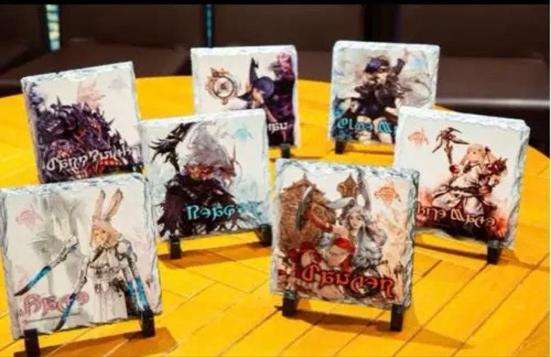 残19スタンプ＋α　ファイナルファンタジー エオルゼアカフェ　エオカフェ カード